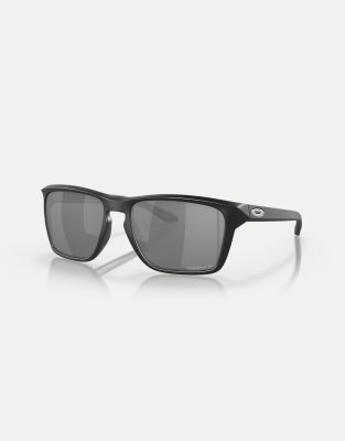 Sylas - Lunettes de soleil rectangulaires avec verres gris polariss effet miroir - mat - Oakley - Modalova