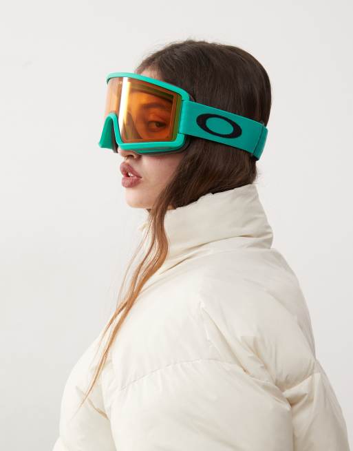 Oakley – Target Line – Turkusowe gogle narciarskie | ASOS