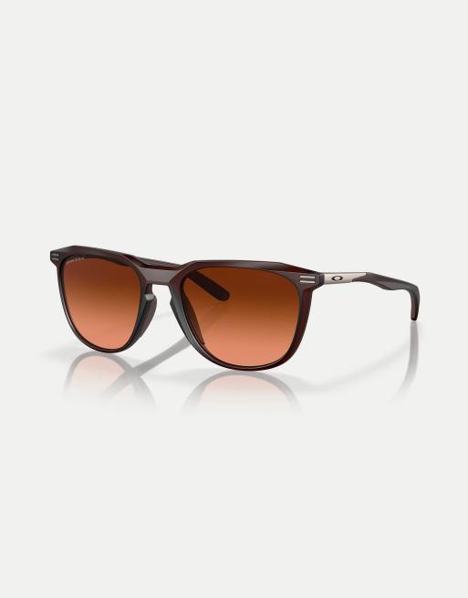 Oakley - Thurso - Occhiali da sole squadrati color marrone opaco con lenti marroni
