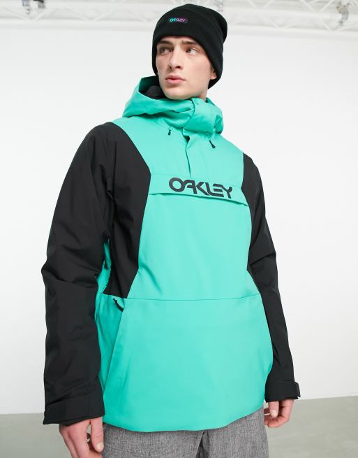 Oakley TNP Insulated anokak jacket in mint green/black | ASOS