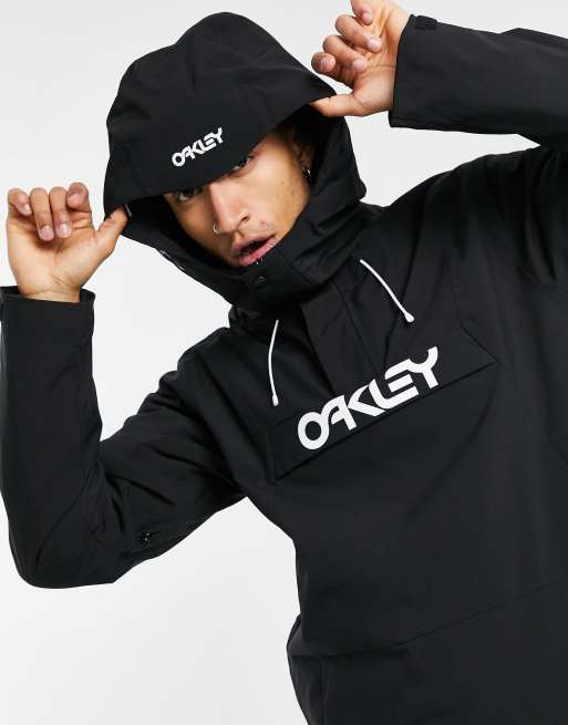 Oakley TNP insulated ski anorak jacket in black | ASOS