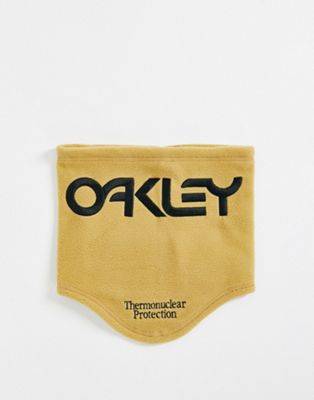 Oakley TNP neck gaiter in yellow