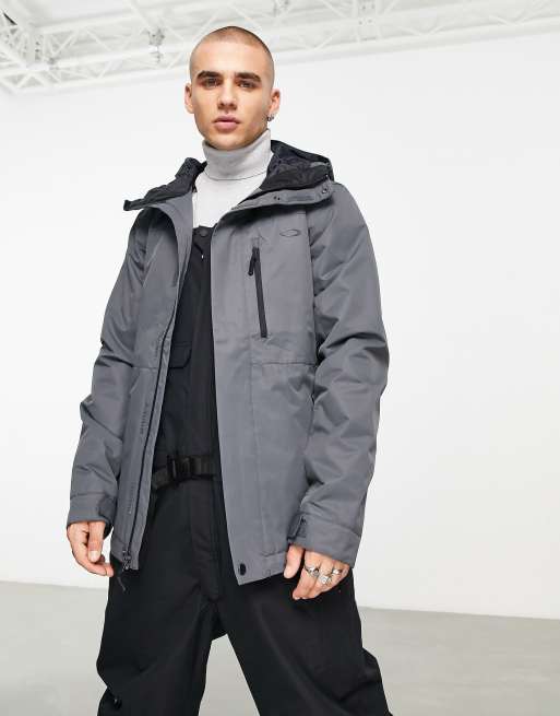 Oakley Westview ski jacket in gray ASOS