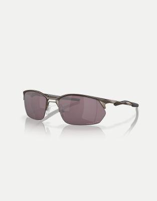 Wire Tap 2.0 - Lunettes de soleil rectangulaires  verres miroir marron polariss - tain - Oakley - Modalova