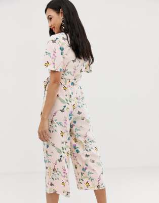 oasis floral print jumpsuit