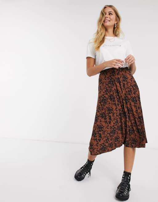 Oasis animal best sale print skirt