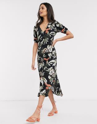 oasis leaf dress