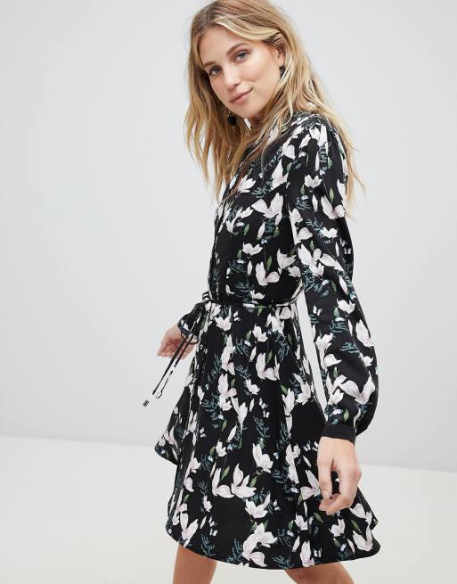 Oasis  Blossom Print Skater Shirt  Dress  ASOS  Oasis  Blossom Print Skater Shirt  Dress  ASOS