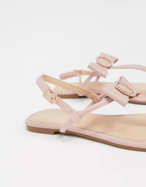 Oasis cheap bow sandals