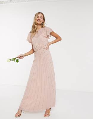 oasis embellished maxi dress