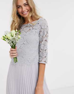 oasis grey lace dress