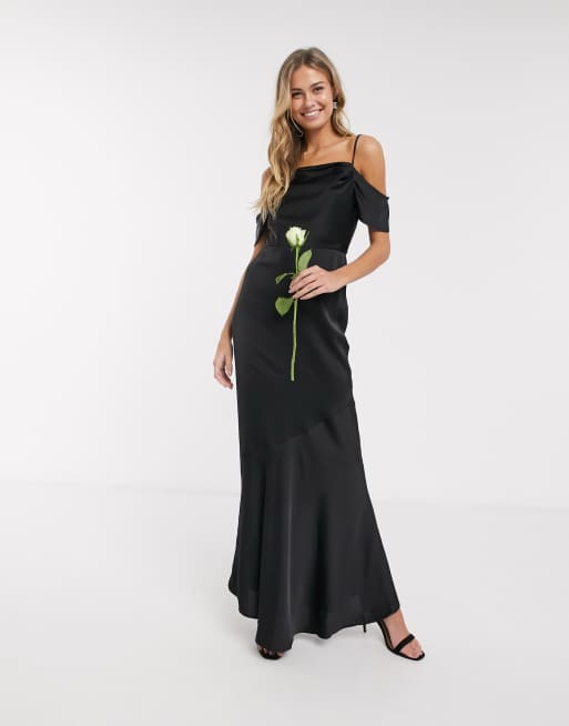 Amy slinky cowl neck maxi sale