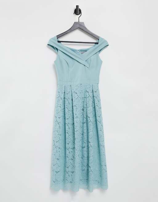 Oasis pale green store dress