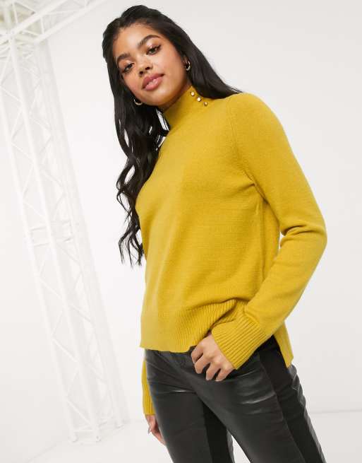 Oasis roll 2025 neck jumper