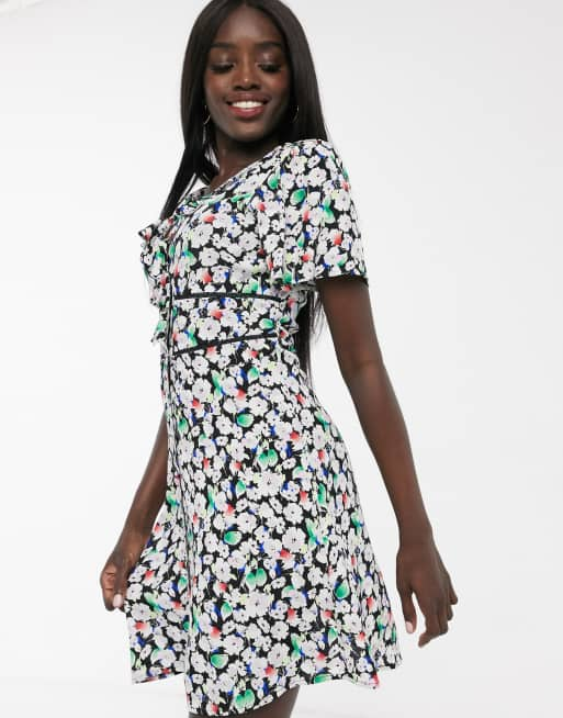 Oasis floral 2025 skater dress