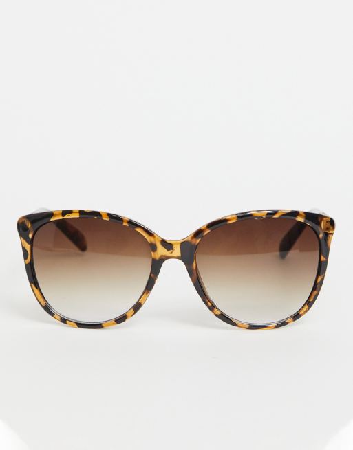 Oasis cat eye sunglasses in tortoise shell