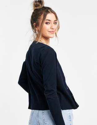 oasis navy cardigan
