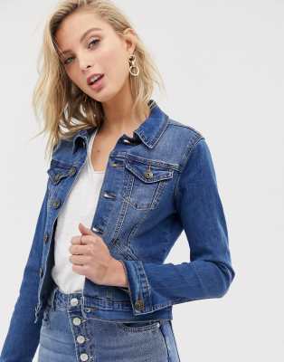 oasis light wash denim jacket