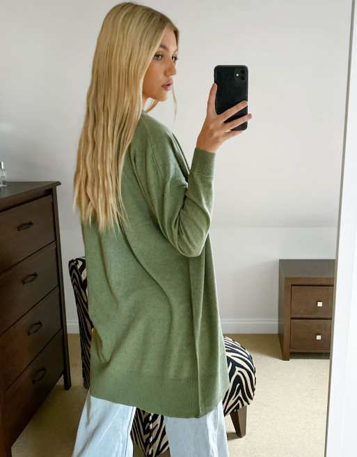 Oasis deals green cardigan