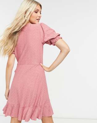 oasis pink skater dress