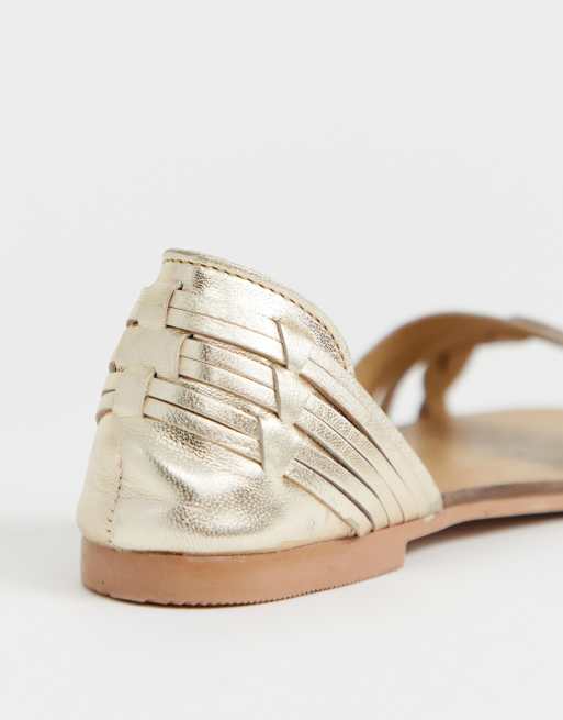 Oasis gold sale sandals