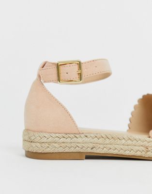 Oasis flatform espadrille sandals in 