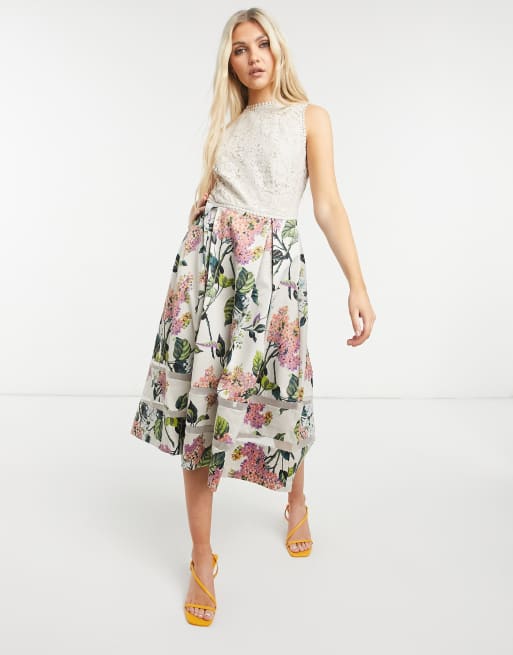 Asos oasis outlet midi skirt