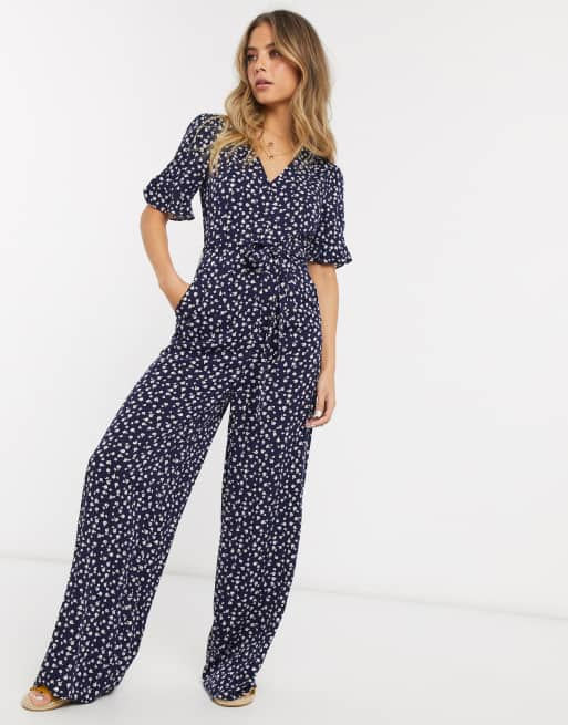 Oasis store daisy jumpsuit