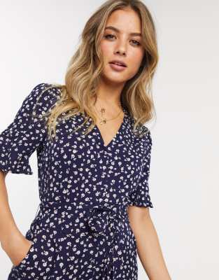 oasis navy jumpsuit