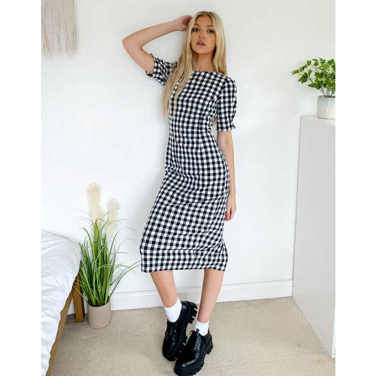 Oasis shops tartan dress