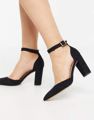 oasis black heels