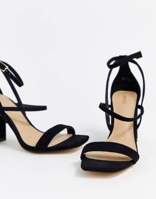 oasis black heels