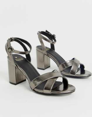 oasis silver sandals