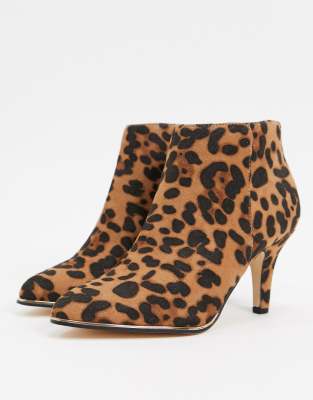 oasis leopard print boots