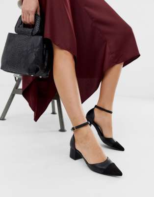 oasis black heels