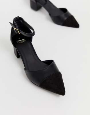 oasis black heels