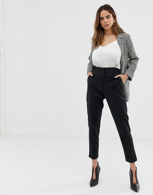 Oasis high waisted belted pants