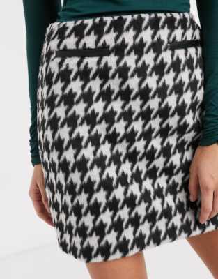 oasis dogtooth skirt