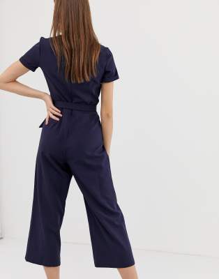oasis navy jumpsuit
