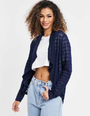 oasis navy cardigan