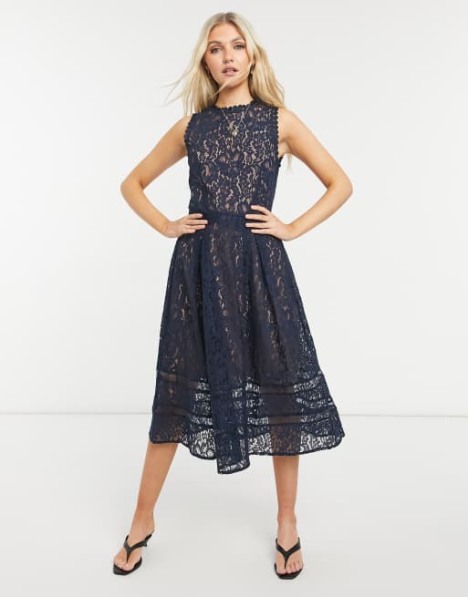 Oasis organza midi dress sale