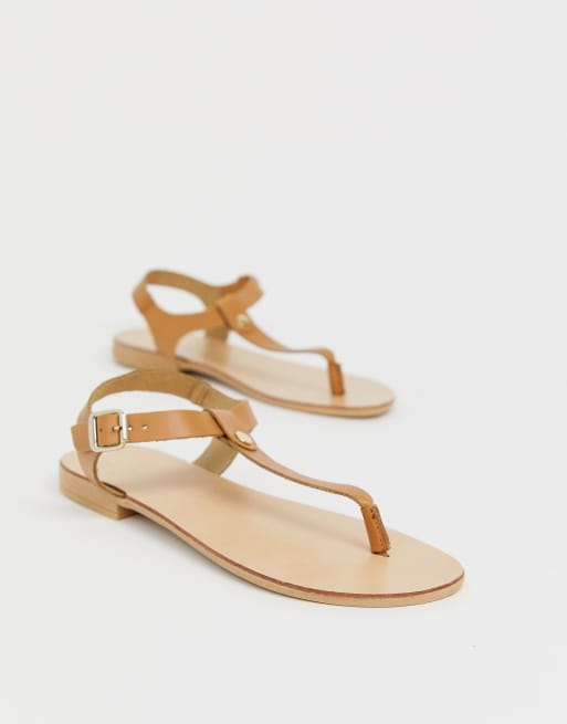 Oasis toe best sale post sandals