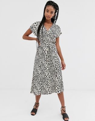 oasis zebra print dress