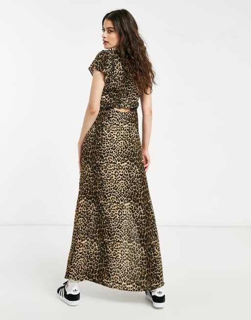 Oasis leopard dress sale