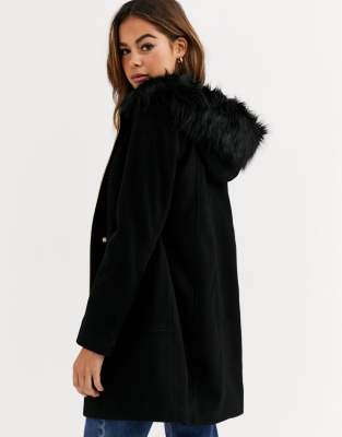 oasis black parka