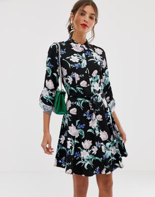 oasis flower dress