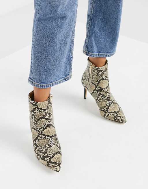 Oasis leopard 2024 print boots