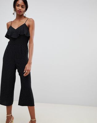 off the shoulder leopard print jumpsuit