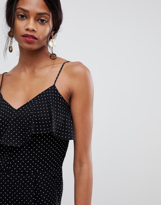 Oasis polka sales dot jumpsuit