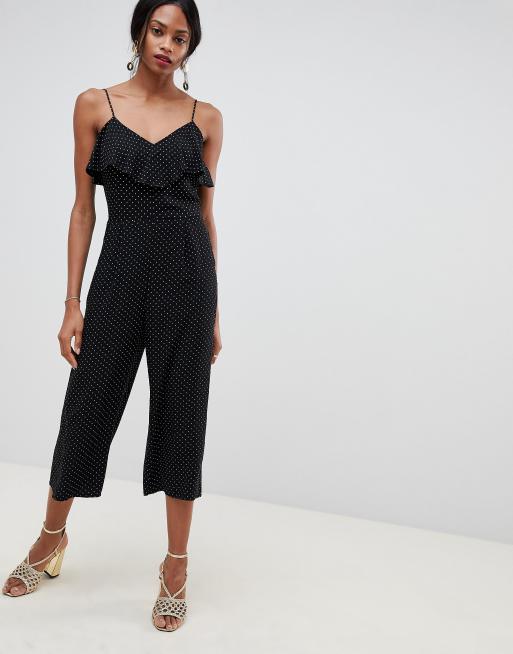 Oasis polka sales dot jumpsuit